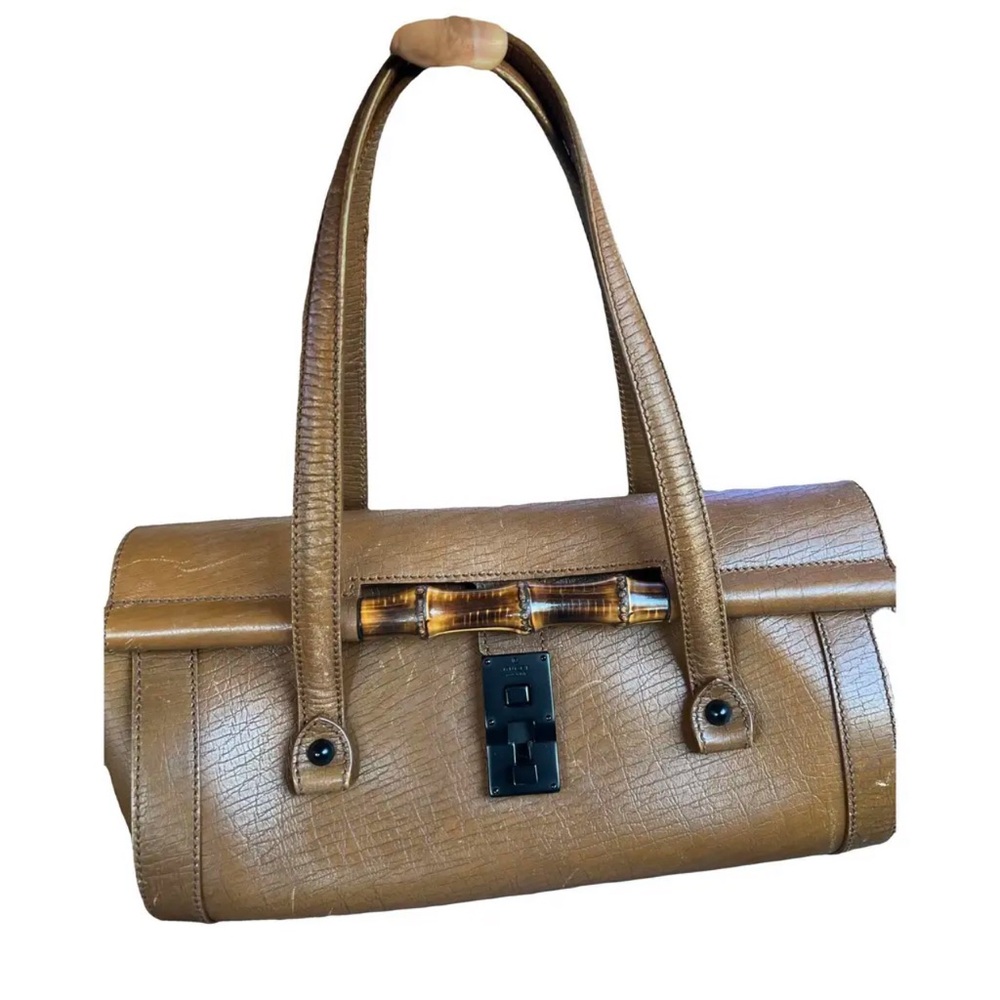 ❤️ SOLD ❤️Gucci Bamboo Bullet Handbag - Picture 2 of 11